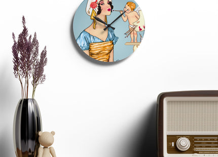 The Enchanting Painter Acrylic Wall Clock