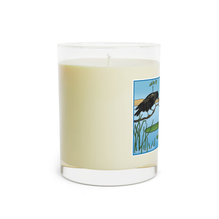 The Crow and the Frog Scented Candle - Full Glass, 11oz