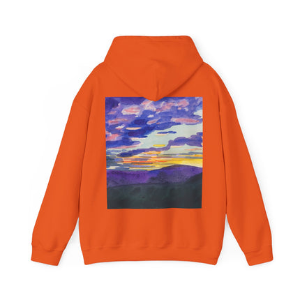 Naturstudie XII by Karl Wiener Heavy Blend™ Hooded Sweatshirt