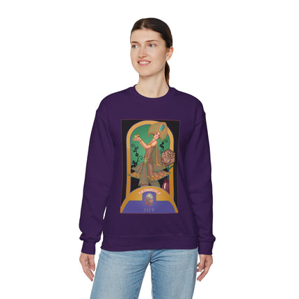 October & Opal, Tourmaline (from the Gem Series) by Sofia Chiostri Heavy Blend™ Crewneck Sweatshirt