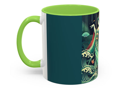 Mermaid Queen Rising from the Deep Colorful Mugs (11oz, 15oz)