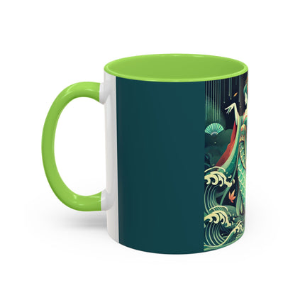 Mermaid Queen Rising from the Deep Colorful Mugs (11oz, 15oz)