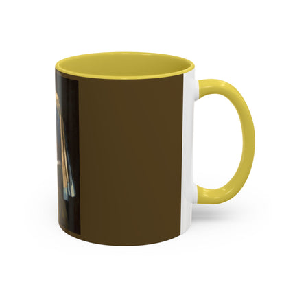Girl with a Pearl Earring by Johannes Vermeer Colorful Mugs (11oz, 15oz)