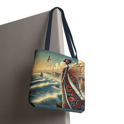 The Coastal Fairy Tote Bag – Serene Grace & Oceanic Magic
