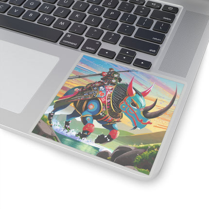 Bio-Mech Beast Kiss-Cut Stickers (4 Sizes)