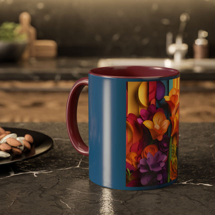 The Graceful Freesia Colorful Mugs (11oz, 15oz)