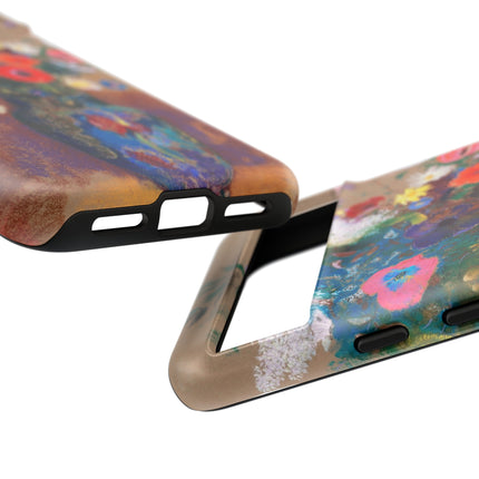 Bouquet of Flowers by Odilon Redon Phone Cases