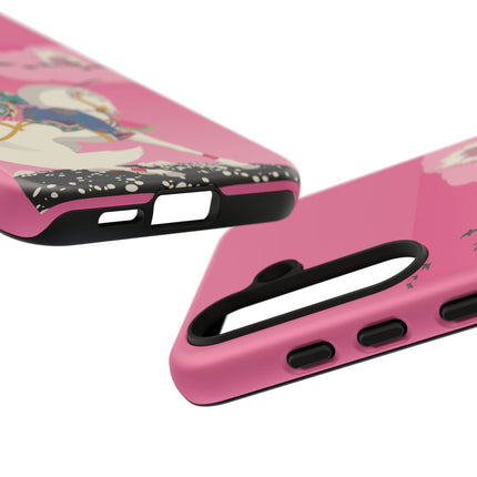Samurai Princess on the White Steed Phone Case – Epic Grace & Mythic Power
