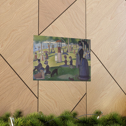 A Sunday on La Grande Jatte by Georges Seurat Matte Horizontal Posters