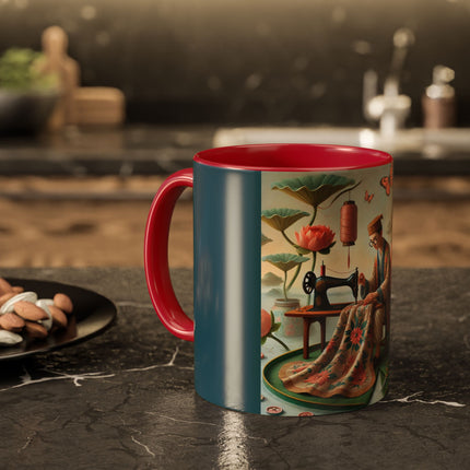 The Tailor’s Garden Colorful Mugs (11oz, 15oz)