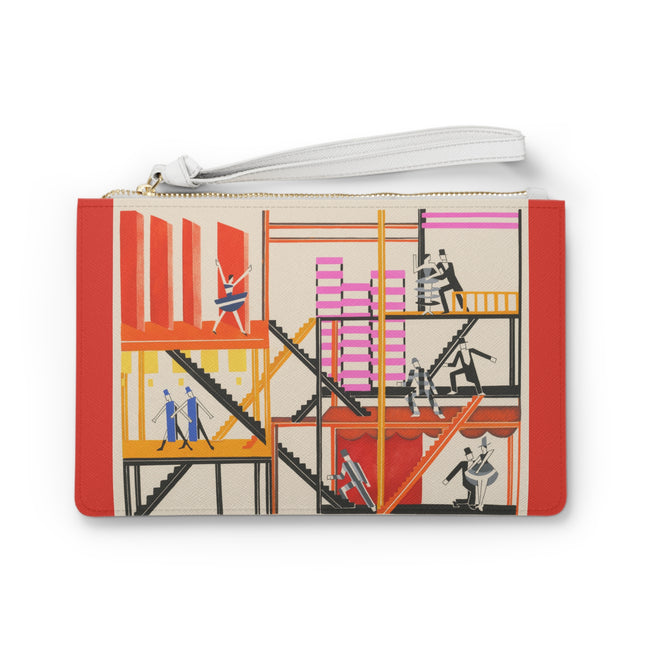Maquettes de Théatre 4 by Alexandra Exter Clutch Bag
