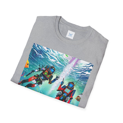 FBI Robot Dive Team Softstyle T-Shirt