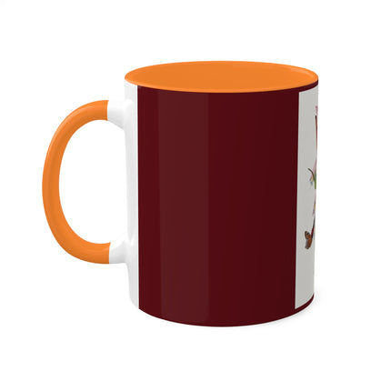 Hummingbird by Paul Gervais Colorful Mugs, 11oz
