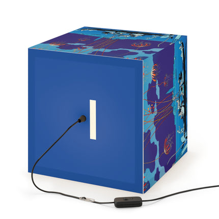 Fireworks in Venice by George Barbier Light Cube Lamp