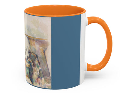 The Three Skulls by Paul Cézanne Colorful Mugs (11oz, 15oz)