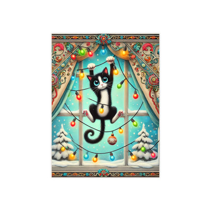 Mischief in Tinselland Ceramic Tile