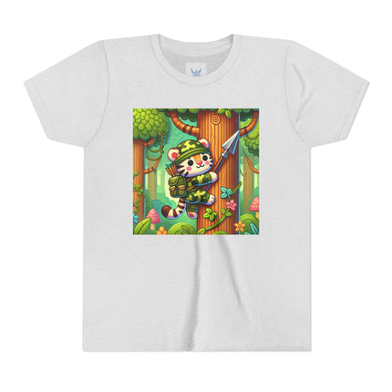Stealthy Stripes Youth Short Sleeve Tee