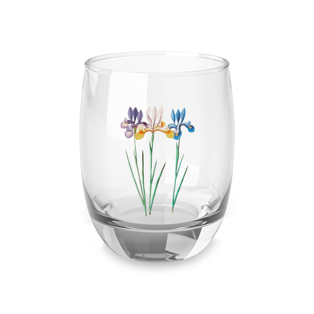 Iris, Iris sibirica by Anselmus Boëtius de Boodt Whiskey Glass