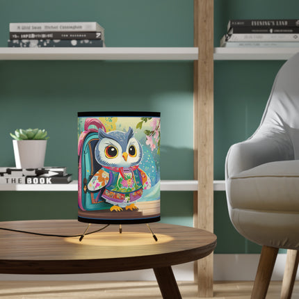 Baby Owl Tripod Lamp
