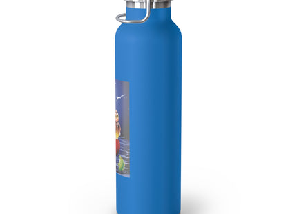 Embarking on a Moonlit Journey Copper Vacuum Insulated Bottle, 22oz