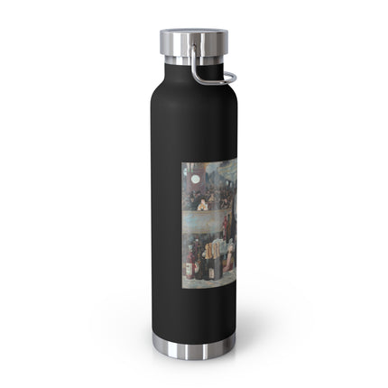 A Bar at the Folies-Bergère by Edouard Manet Copper Vacuum Insulated Bottle, 22oz
