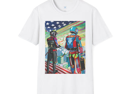 NSA Cyber Punk Computer Hacking Team Softstyle T-Shirt