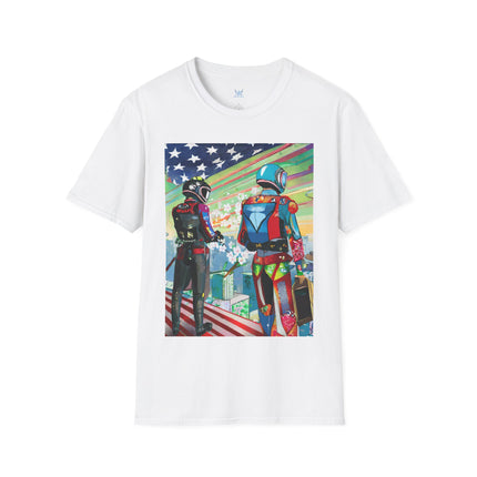NSA Cyber Punk Computer Hacking Team Softstyle T-Shirt