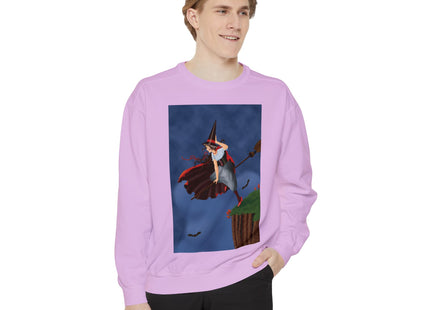 The Enchanted Witch Unisex Garment-Dyed Sweatshirt