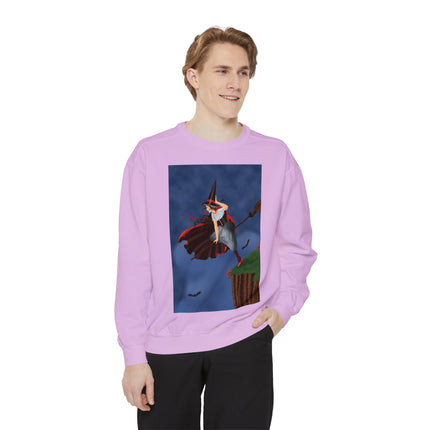 The Enchanted Witch Unisex Garment-Dyed Sweatshirt