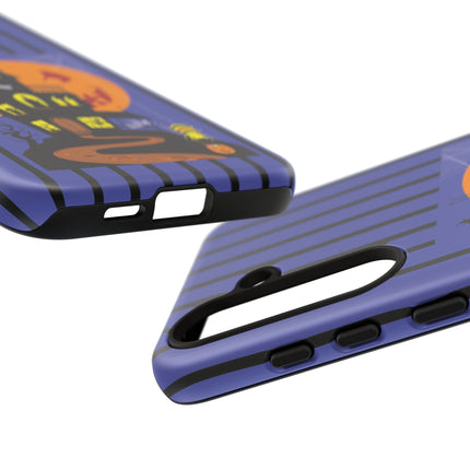 Halloween Night at the Haunted House Phone Cases