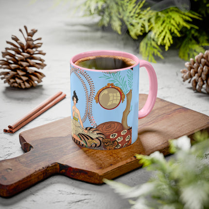 Minuit … ou l’appartement à la mode by George Barbier Colorful Mugs (11oz, 15oz)