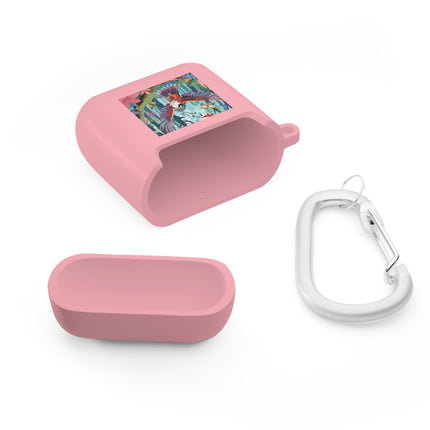 A Colorful Raptor AirPods Case Cover