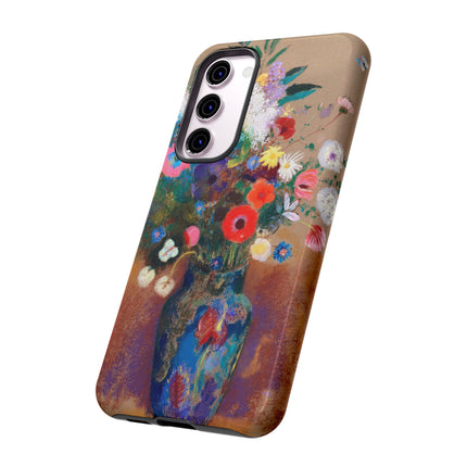 Bouquet of Flowers by Odilon Redon Phone Cases