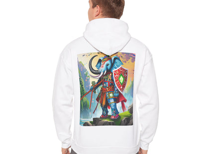 Cyberpunk Elephant – Heavy Blend™ Hooded Sweatshirt
