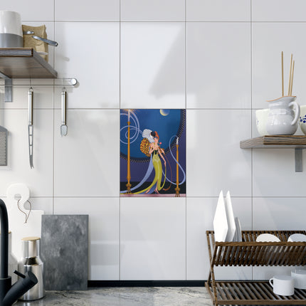 Smoke and Secrets Ceramic Tile