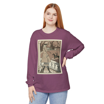 Amazone by Fernand Siméon Unisex Garment-dyed Long Sleeve T-Shirt