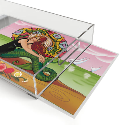 Siren Serenade by Carlo Chiostri Acrylic Serving Tray