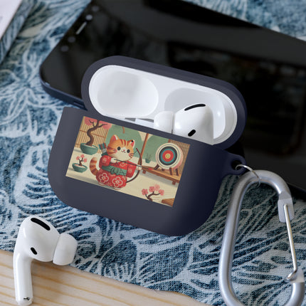 Archer Kitten in the Zen Garden AirPods and AirPods Pro Case