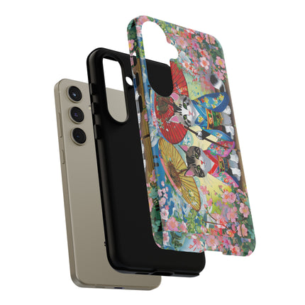 Kimono Kitties Phone Cases