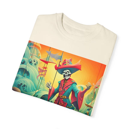 Skeleton Crew of the Misty Seas Unisex Garment-Dyed T-shirt