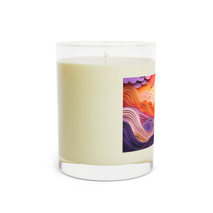 Dramatic Sunset Sky Scented Candle - Full Glass, 11oz - The White Tea & Fig, The Lavender & Sage, and The Ocean Mist & Moss