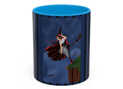 The Enchanted Witch Colorful Mugs, (11oz, 15oz)