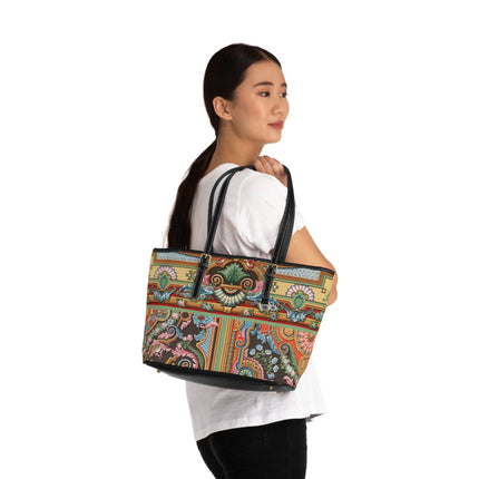 L'Ornement Polychrome by Albert Racine PU Leather Shoulder Bag
