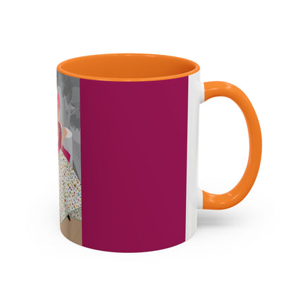 The Red Bird Colorful Mugs – Gentle Storybook Charm & Elegant Whimsy