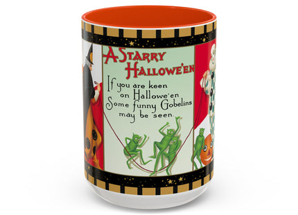 A Starry Halloween Colorful Mugs (11oz, 15oz)