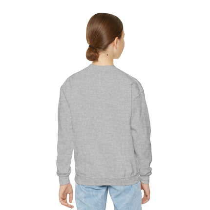 A Witch’s Moonlit Flight Youth Crewneck Sweatshirt