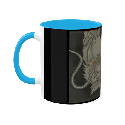 Dragon by Kamisaka Sekka Colorful Mugs, 11oz