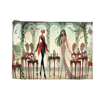 The Fairy Treasures Flat Pouch – Enchanted Jewelry & Whimsical Wonder