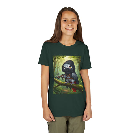 The African Grey Sentinel Youth Short Sleeve Tee