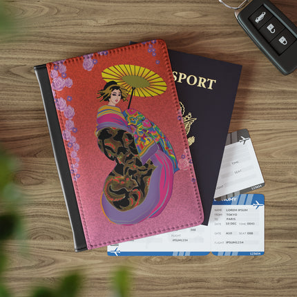 Enchanting Geisha Passport Cover